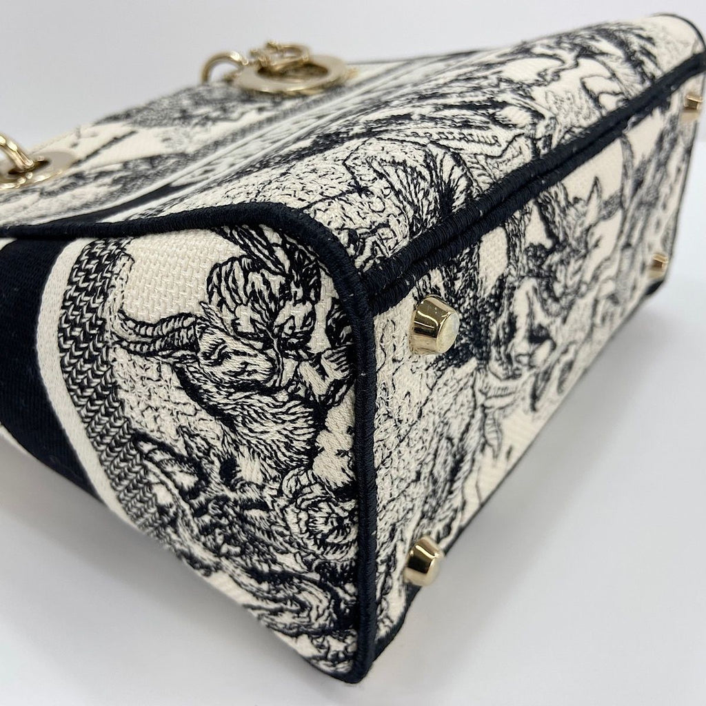 Dior Handbag Lady Embroidery 2-Way — view 8
