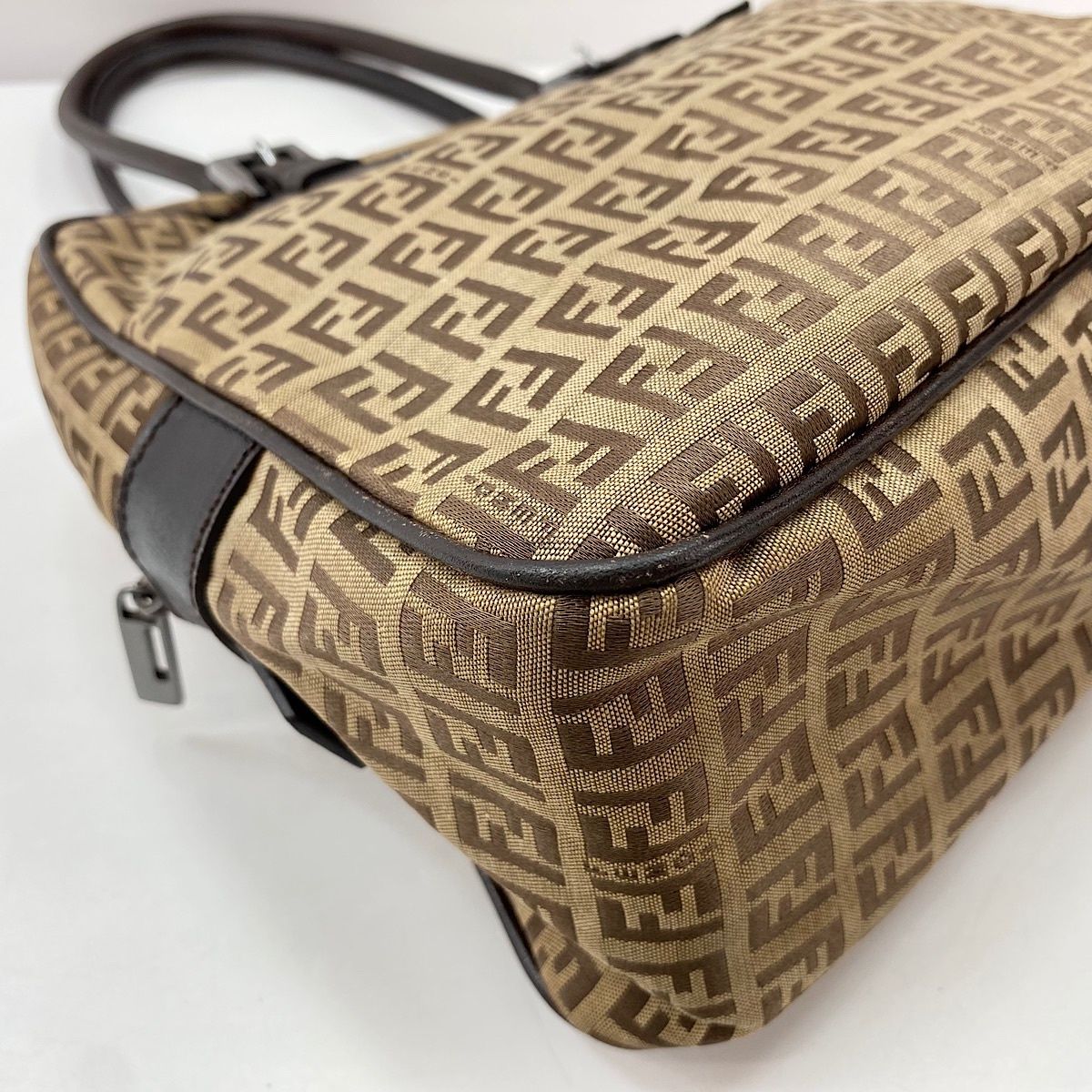 Fendi Handbag Zucca Beige — view 7