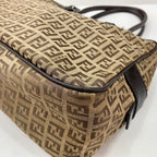 Fendi Handbag Zucca Beige — view 8