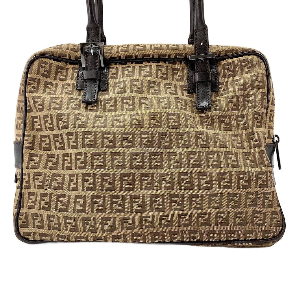 Fendi Handbag Zucca Beige — view 2