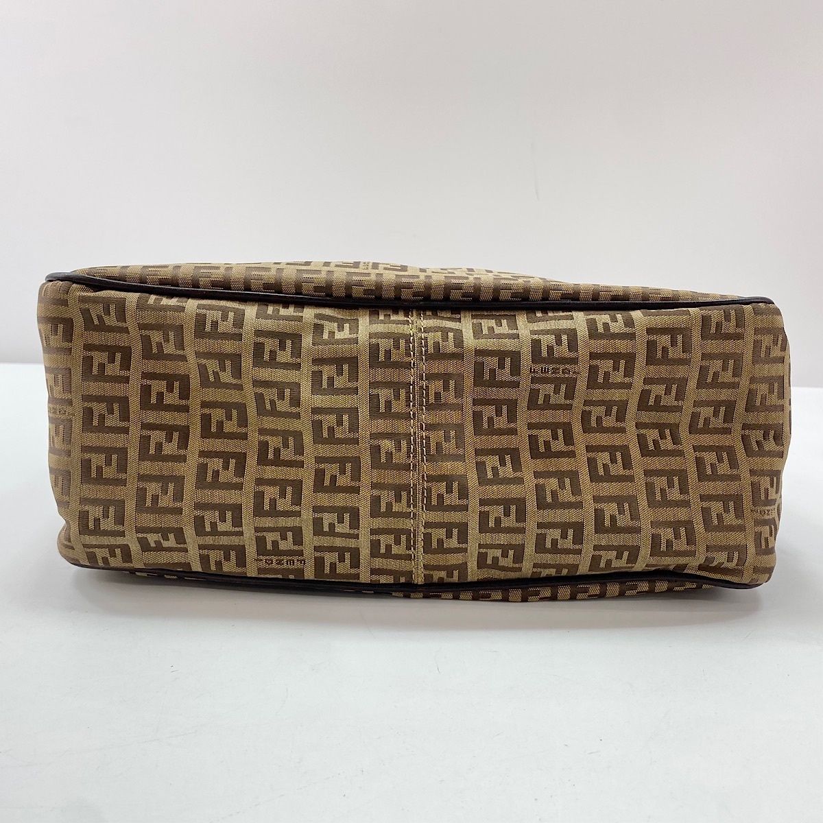Fendi Handbag Zucca Beige — view 6