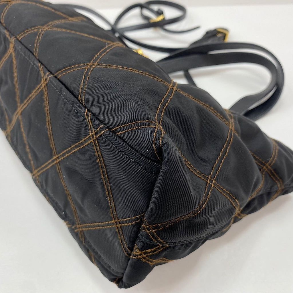Prada Handbag 2-Way Black — view 9