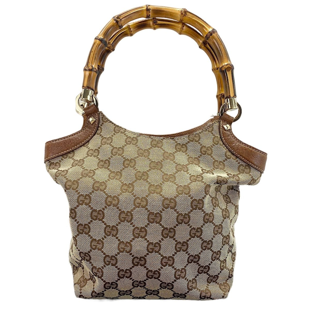 Gucci Handbag Bamboo Brown