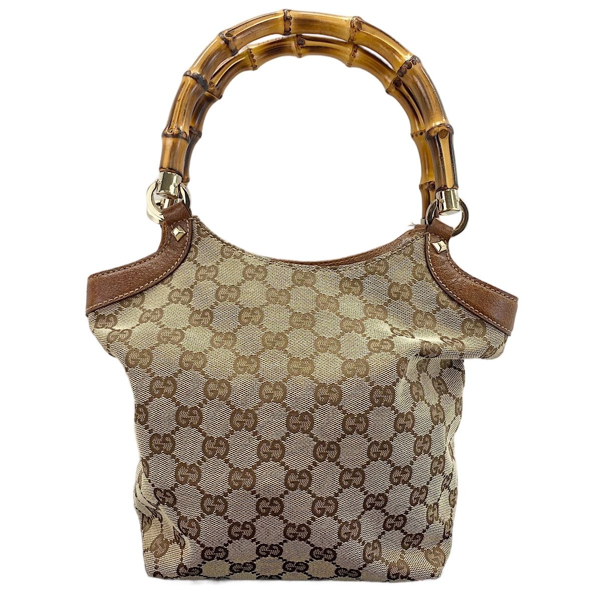Gucci Handbag Bamboo Brown