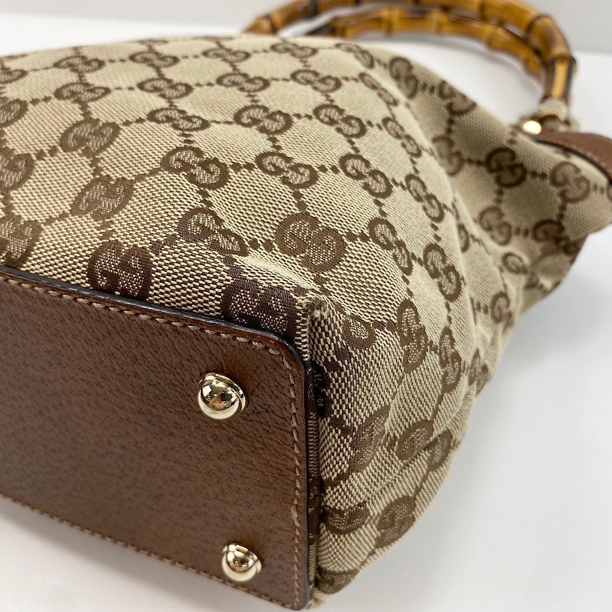 Gucci Handbag Bamboo Brown — view 8