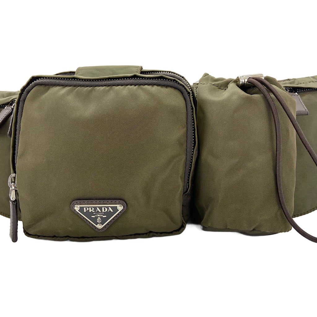 Prada Belt Bag Triangle Logo — view 2