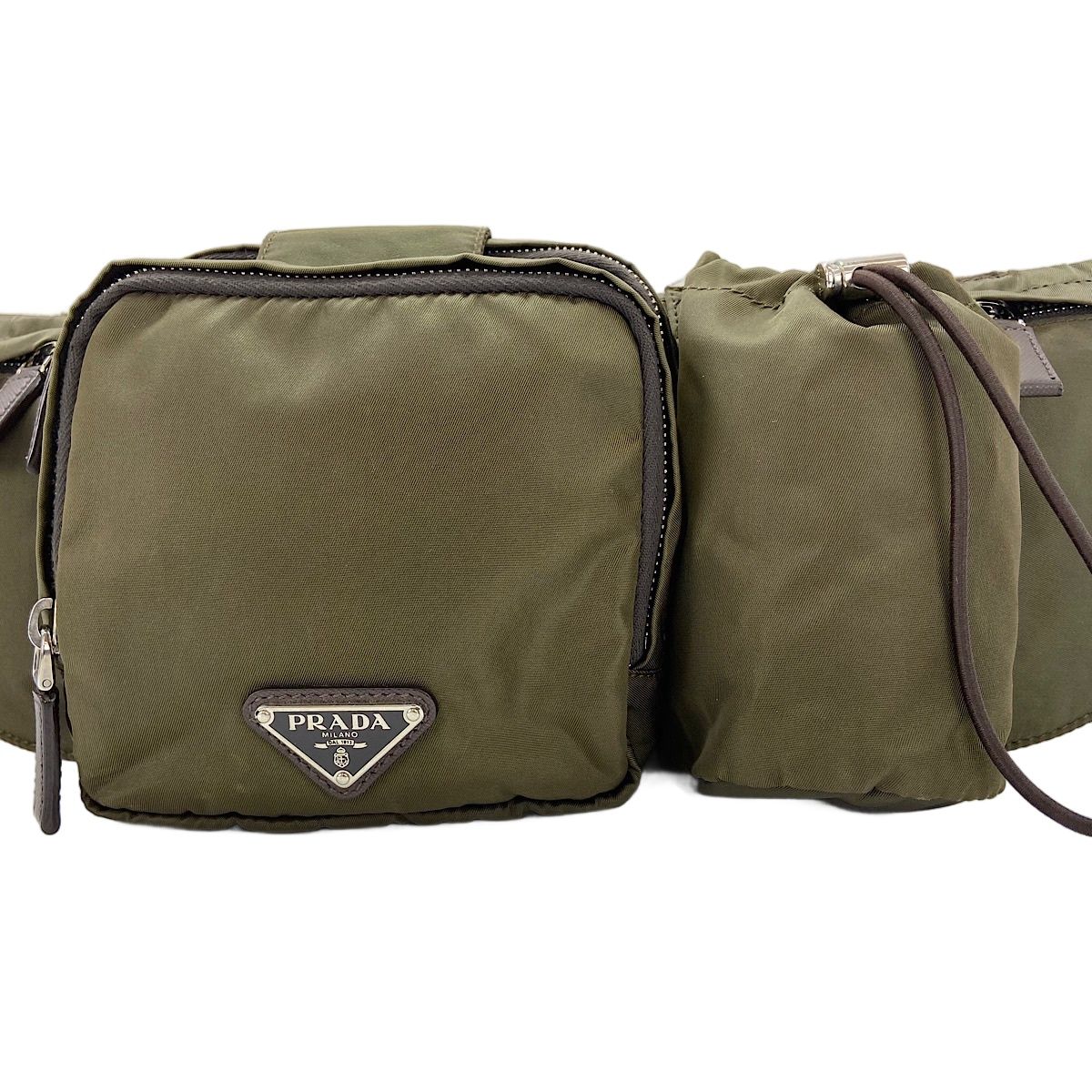 Prada Belt Bag Triangle Logo — view 2