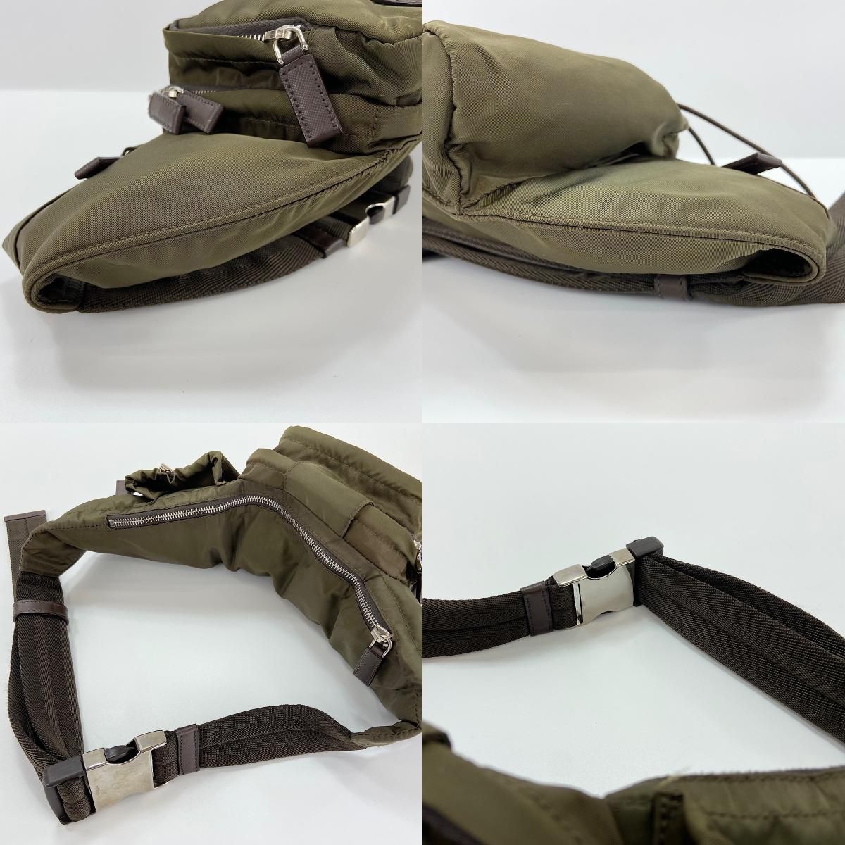 Prada Belt Bag Triangle Logo — view 9
