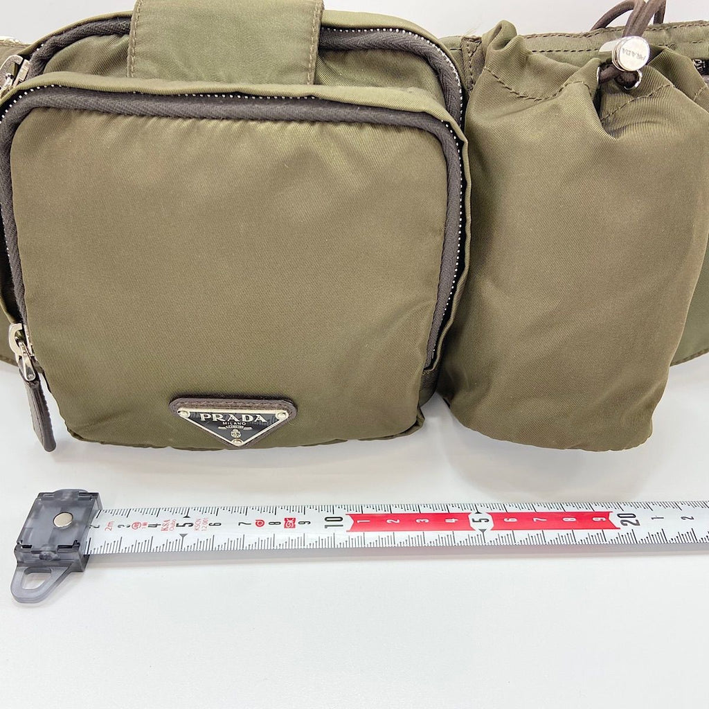 Prada Belt Bag Triangle Logo — view 4