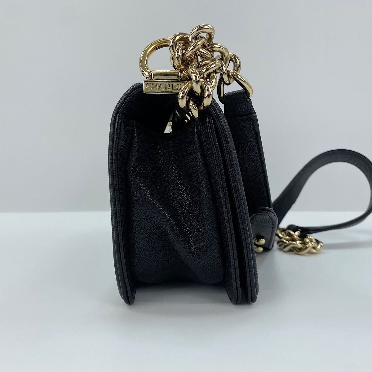 Chanel Shoulder Bag Boy Small — view 5
