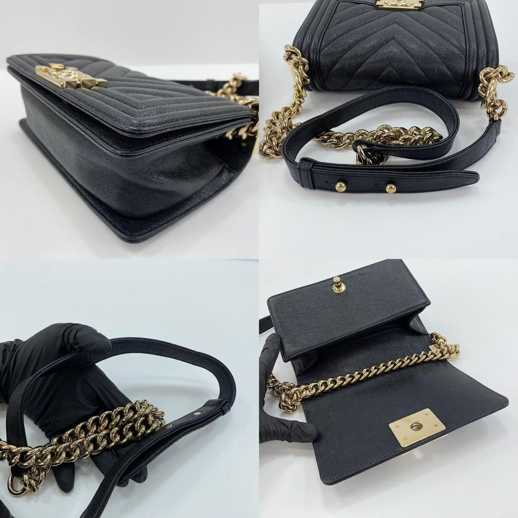 Chanel Shoulder Bag Boy Small — view 9
