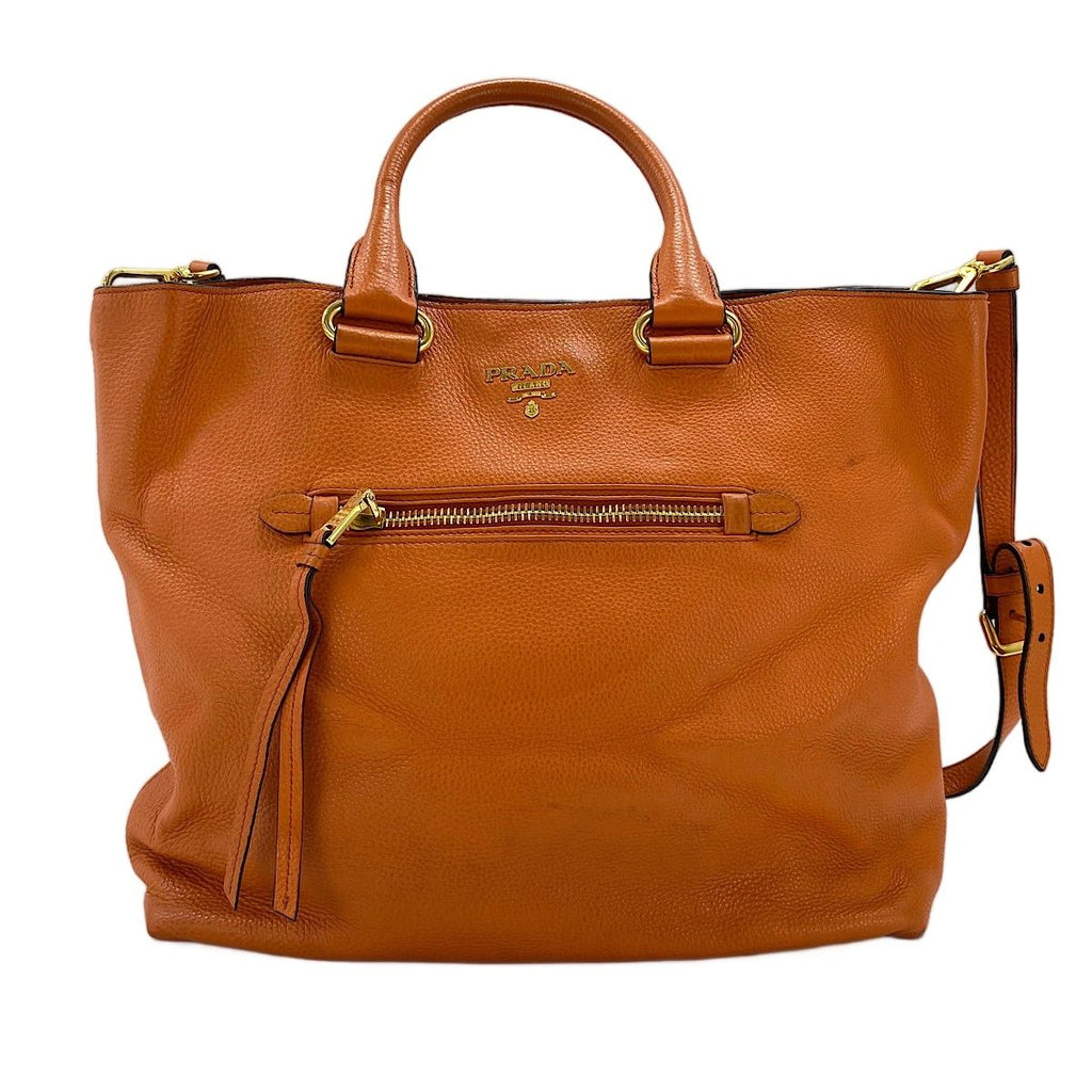 Prada Tote 2-Way Orange — view 2