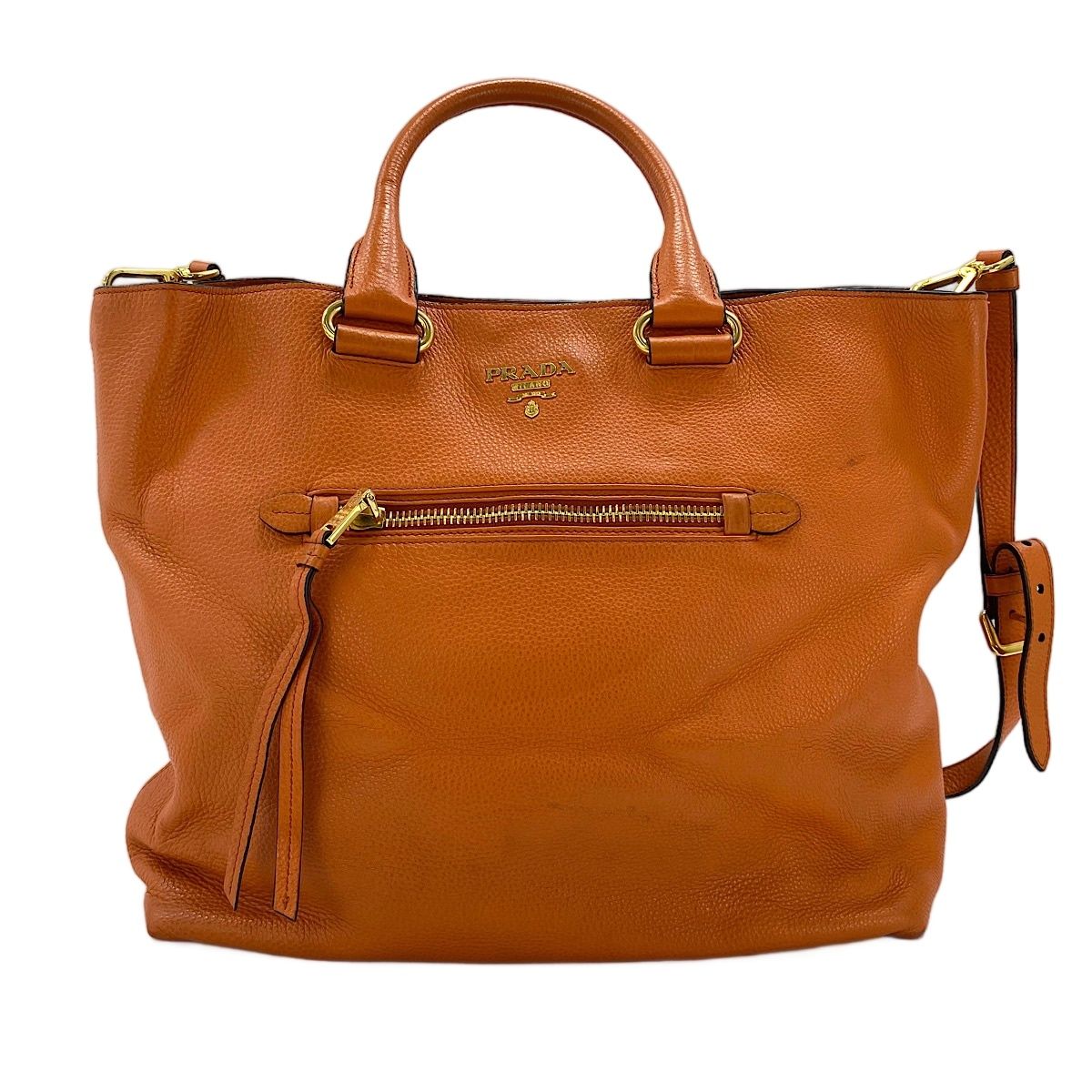 Prada Tote 2-Way Orange — view 2