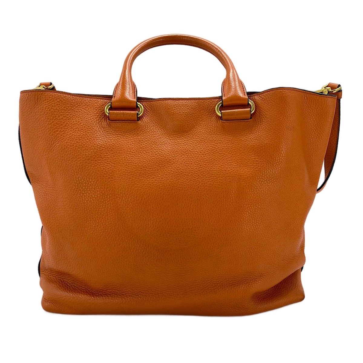 Prada Tote 2-Way Orange — view 3
