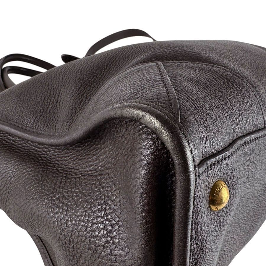 Prada Shoulder Bag Brown — view 9