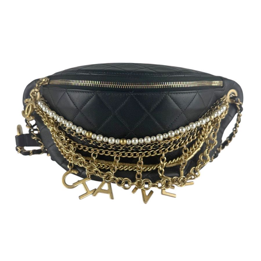 Chanel Waist Bag Belt Bag Black
