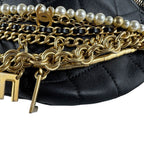 Chanel Waist Bag Belt Bag Black — view 9