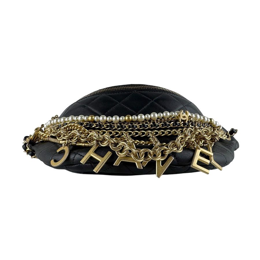Chanel Waist Bag Belt Bag Black — view 4