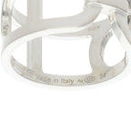 Hermes Chaine D'ancre Silver Ring — view 4