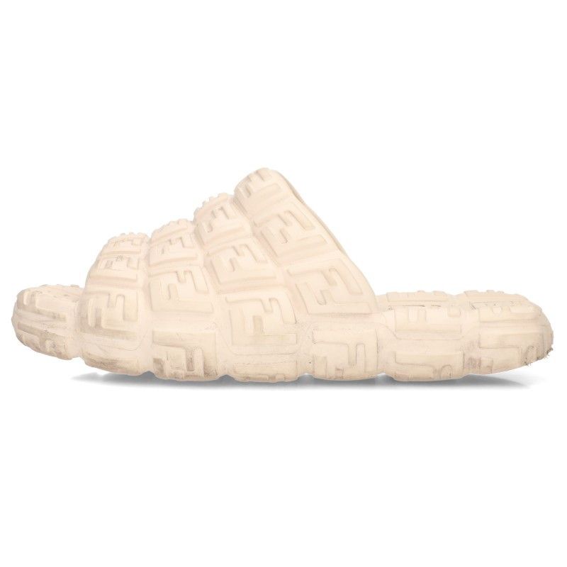 Fendi Logo Allover Lava Sandals — view 5