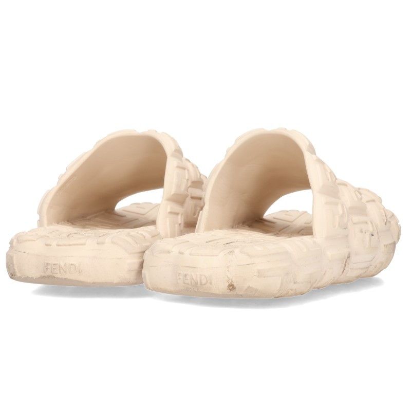 Fendi Logo Allover Lava Sandals — view 2