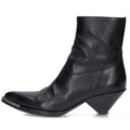 Celine Side Zip Metal Toe Boots