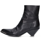 Celine Side Zip Metal Toe Boots