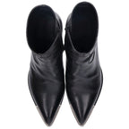 Celine Side Zip Metal Toe Boots — view 4