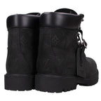 Louis Vuitton Timba Ankle Boot Monogram Lambskin Contrast Boots 5.5 — view 2
