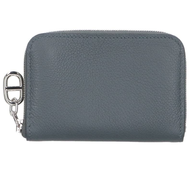 Hermes Zip Azap Compact Grimeia Leather Card Case