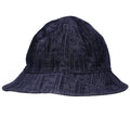 Fendi Zucca Print Denim Bucket