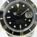 Rolex Submariner Number Watch SS Combination Black Dial All Tritium Frozen — view 3