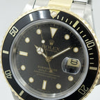 Rolex Submariner Number Watch SS Combination Black Dial All Tritium Frozen — view 2