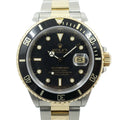 Rolex Submariner Number Watch SS Combination Black Dial All Tritium Frozen