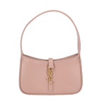 Saint Laurent Paris Smooth Calf Metal Cassandra Logo le 5 a 7 Mini Hobo