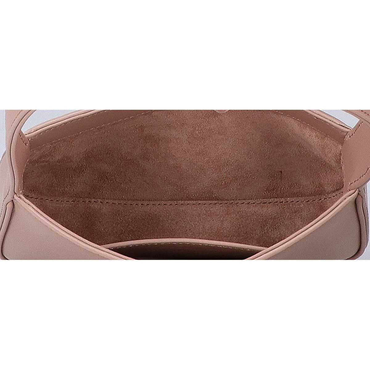 Saint Laurent Paris Smooth Calf Metal Cassandra Logo le 5 a 7 Mini Hobo — view 6
