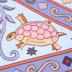 Hermes Peuple du Vent Wind People Cashmere Silk Shawl Scarf — view 5