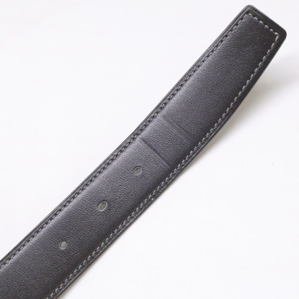 Hermes Tonight Buckle Leather Reversible 85 Belt — view 7