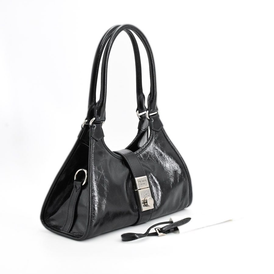 Prada Handbag Leather Black — view 2