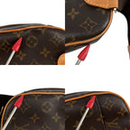 Louis Vuitton Pochette Gange Leather Monogram Belt Bag Brown — view 7