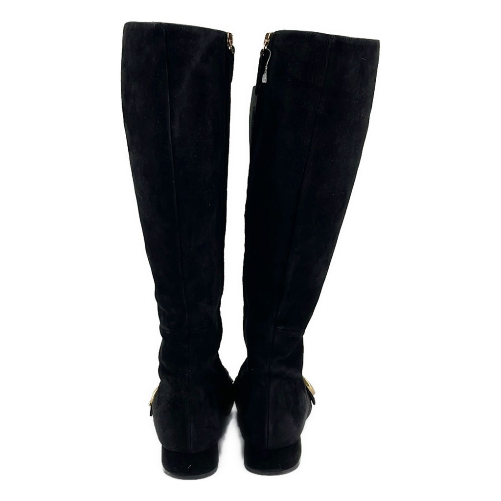 Gucci GG Marmont Suede Long Boots 35 Black — view 4