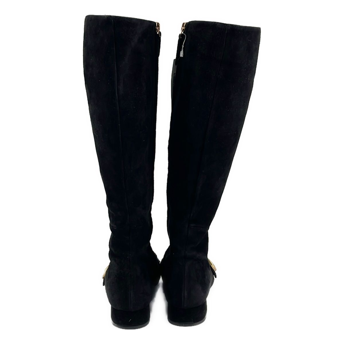 Gucci GG Marmont Suede Long Boots 35 Black — view 4