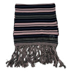 Louis Vuitton Silk Wool Border Fringe Scarf Multicolor — view 2