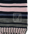 Louis Vuitton Silk Wool Border Fringe Scarf Multicolor — view 3