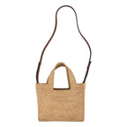 Loewe 2-Way Font Tote Raffia Basket Natural — view 2