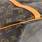 Louis Vuitton Sac Shopping Shoulder Bag Tote Monogram Brown — view 4