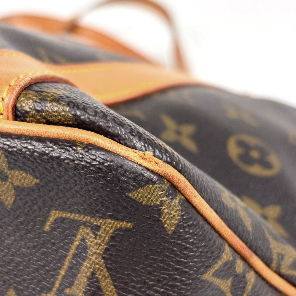 Louis Vuitton Sac Shopping Shoulder Bag Tote Monogram Brown — view 3