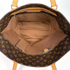 Louis Vuitton Sac Shopping Shoulder Bag Tote Monogram Brown — view 9