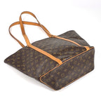 Louis Vuitton Sac Shopping Shoulder Bag Tote Monogram Brown — view 2