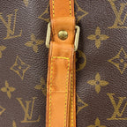 Louis Vuitton Sac Shopping Shoulder Bag Tote Monogram Brown — view 6